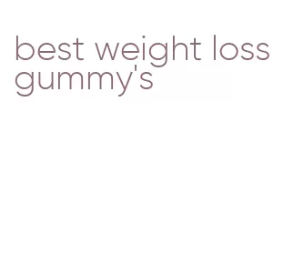 best weight loss gummy's